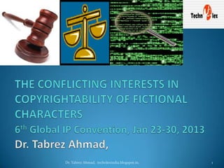 Dr. Tabrez Ahmad, techolexindia.blogspot.in,   1
 