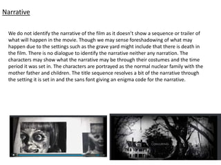 The conjuring | PPTX