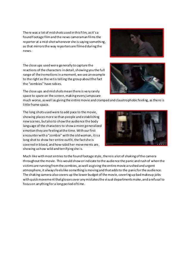 horror movie experience essay