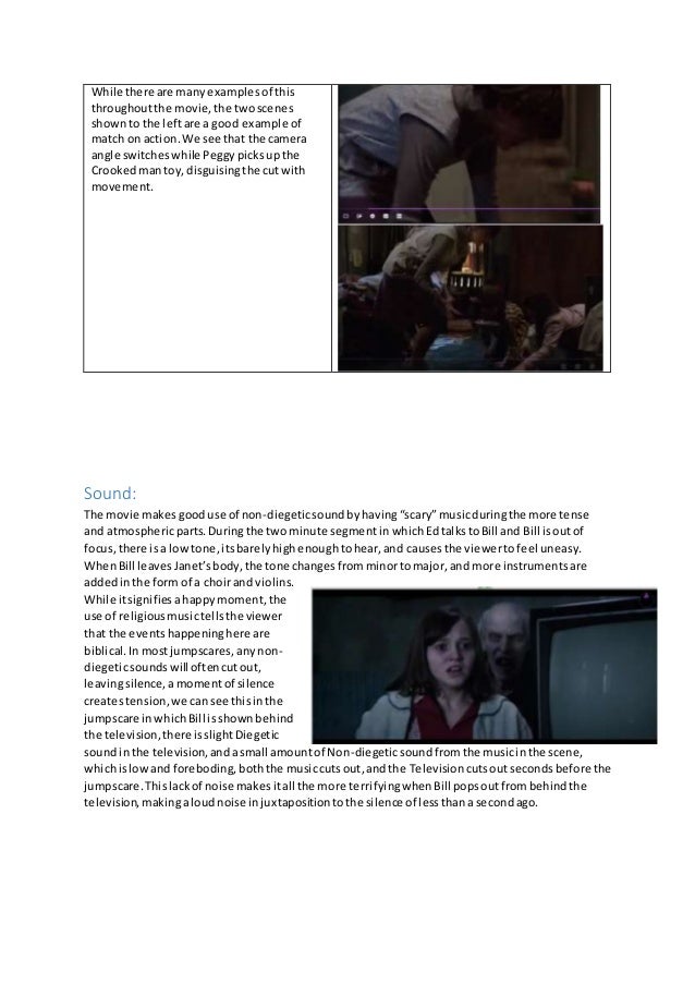 essay on my favourite horror movie