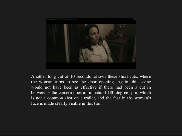 The conjuring trailer analysis