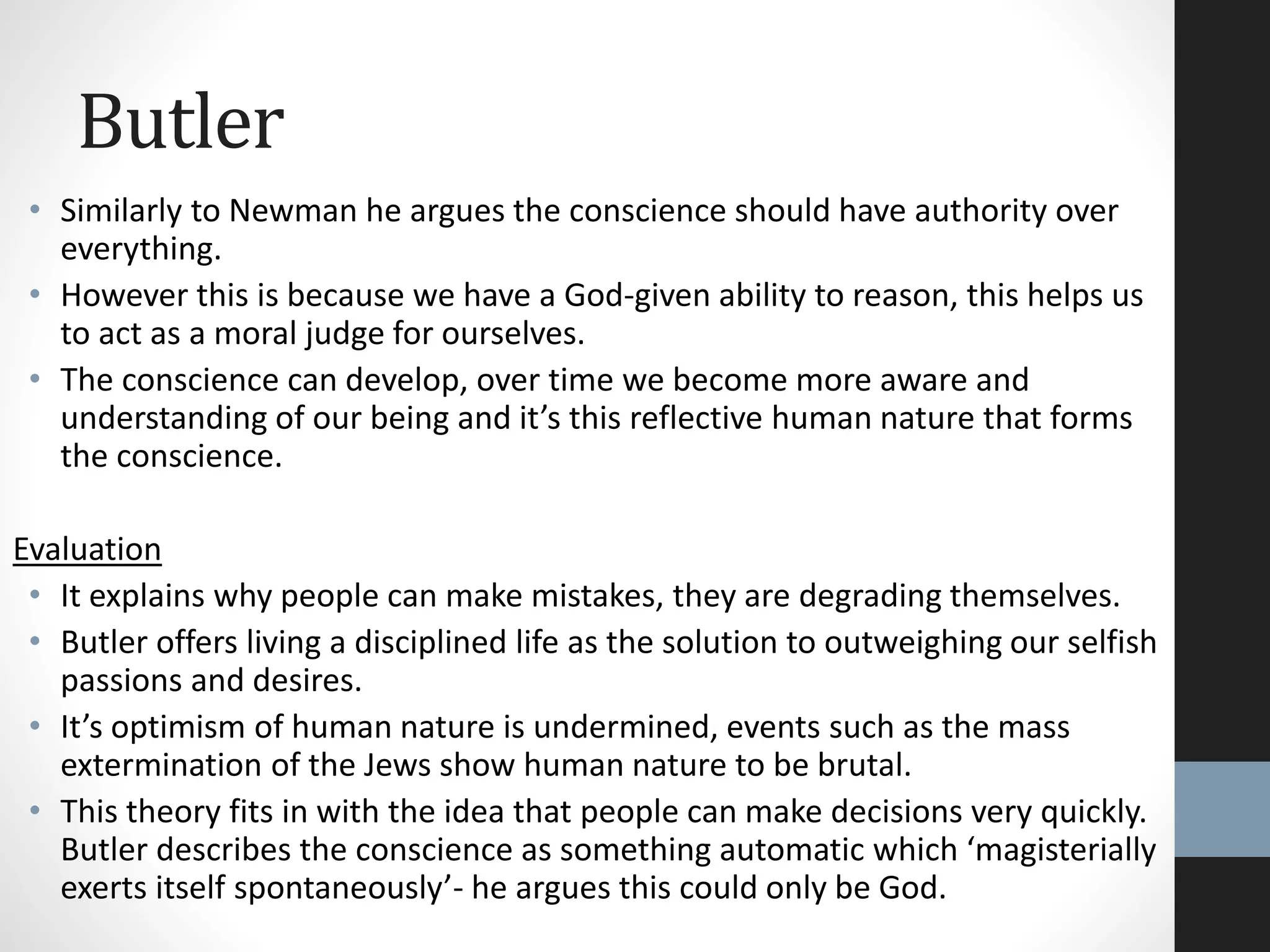 The conscience | PPTX