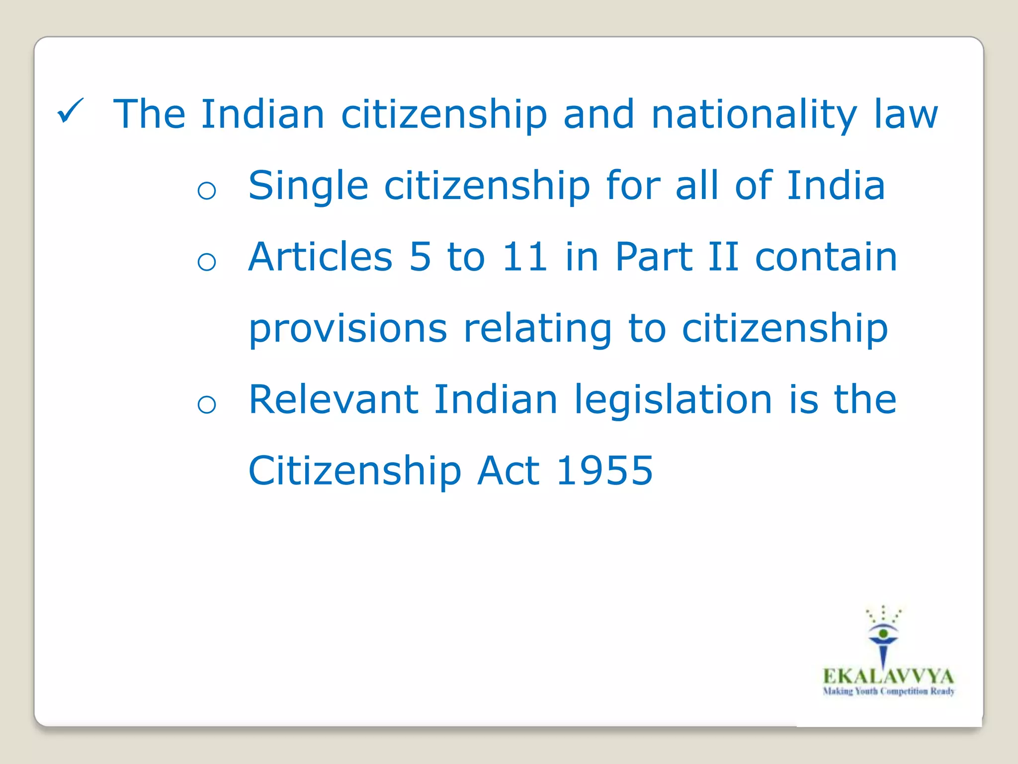 The constitution of india PPT