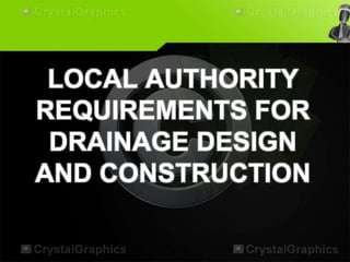 The construction method for surface drainage (housing) | PPTX