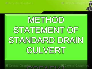 The construction method for surface drainage (housing) | PPTX