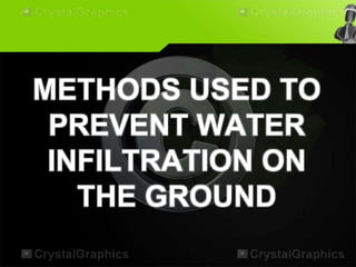 The construction method for surface drainage (housing) | PPTX
