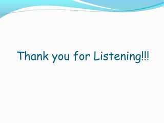Thank you for Listening!!!
 