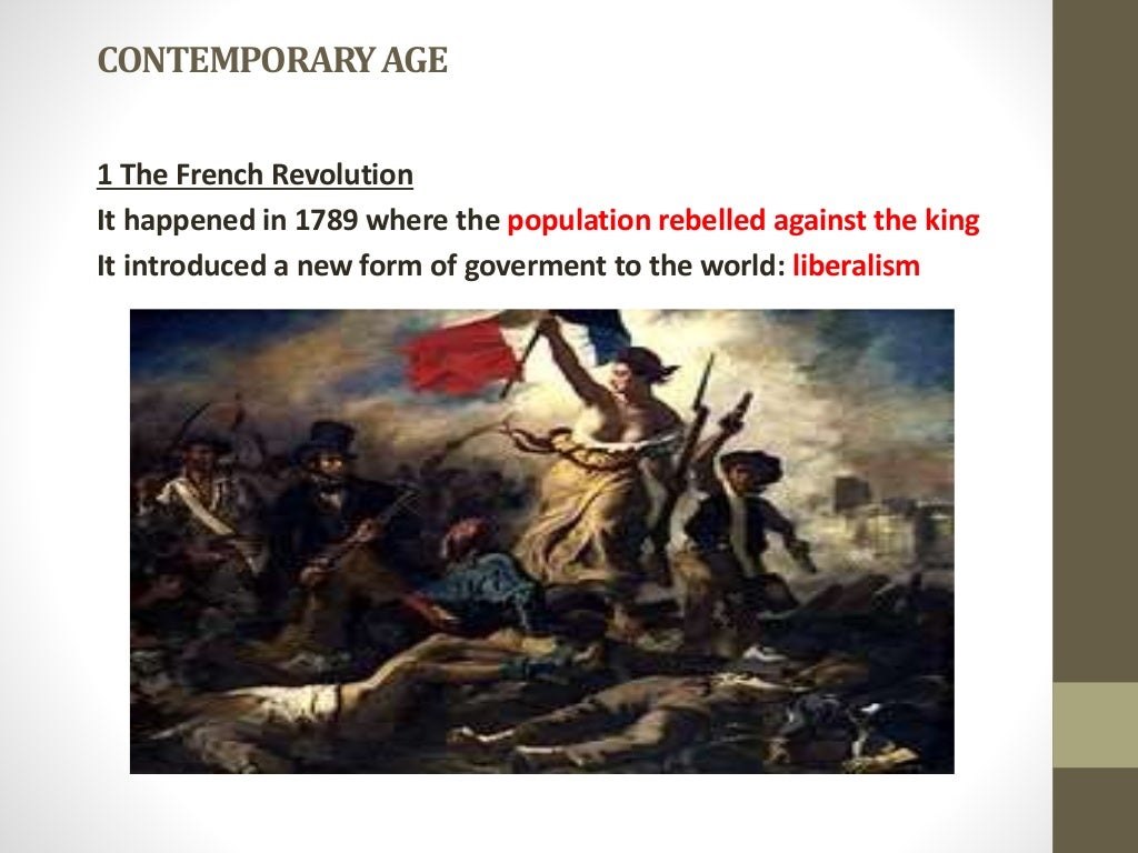 The Contemporary Age