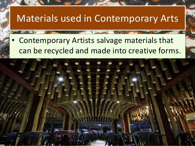 The Introduction To Contemporary Arts
