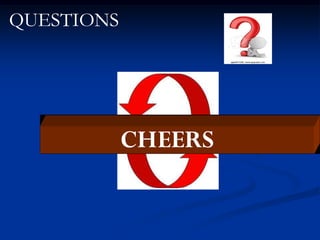QUESTIONS
CHEERS
 