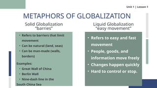 THECONTEMPORARYWORLD Unit1 Globalization | PPTX