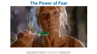 CLICK TO EDIT MASTER TITLE
Click to edit Master subtitle style
The Power of Fear
 