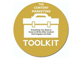 THE
CONTENT
MARKETING
Everything You Need to
Know to Write Killer Content
that Engages and Sells
 