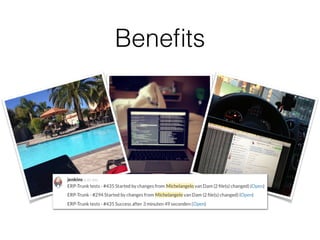 Beneﬁts
 