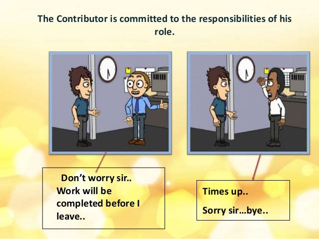 the contributors identity ppt