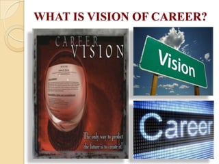 WHAT IS VISION OF CAREER?

 