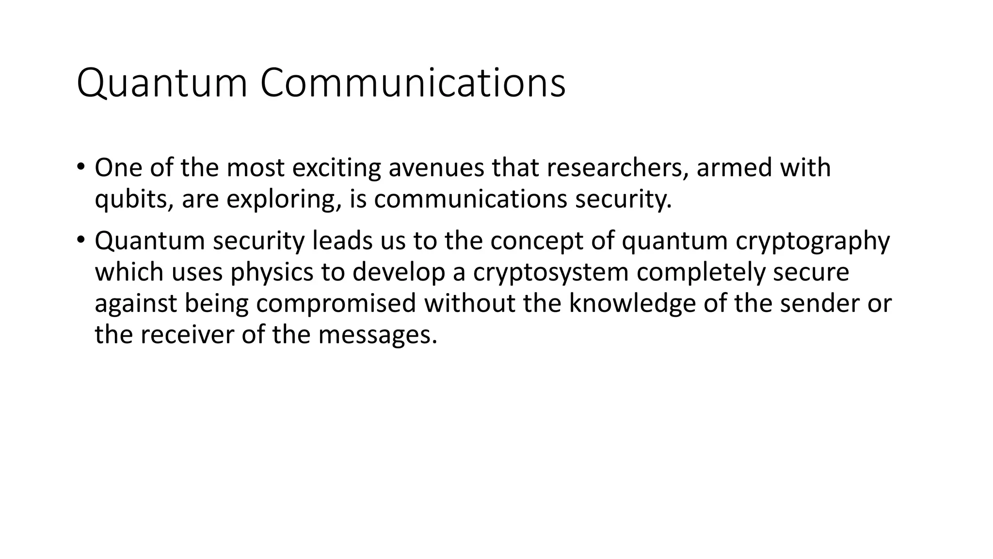 The convergence of IoT and Quantum Computing