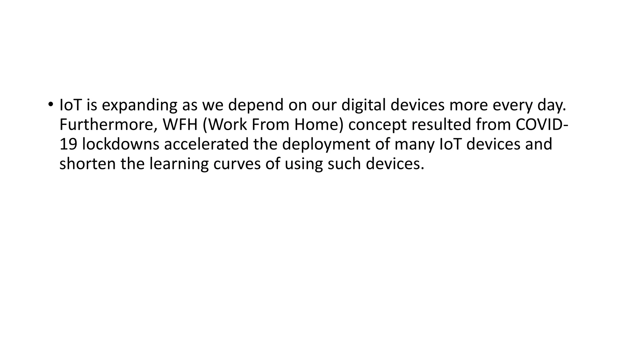 The convergence of IoT and Quantum Computing