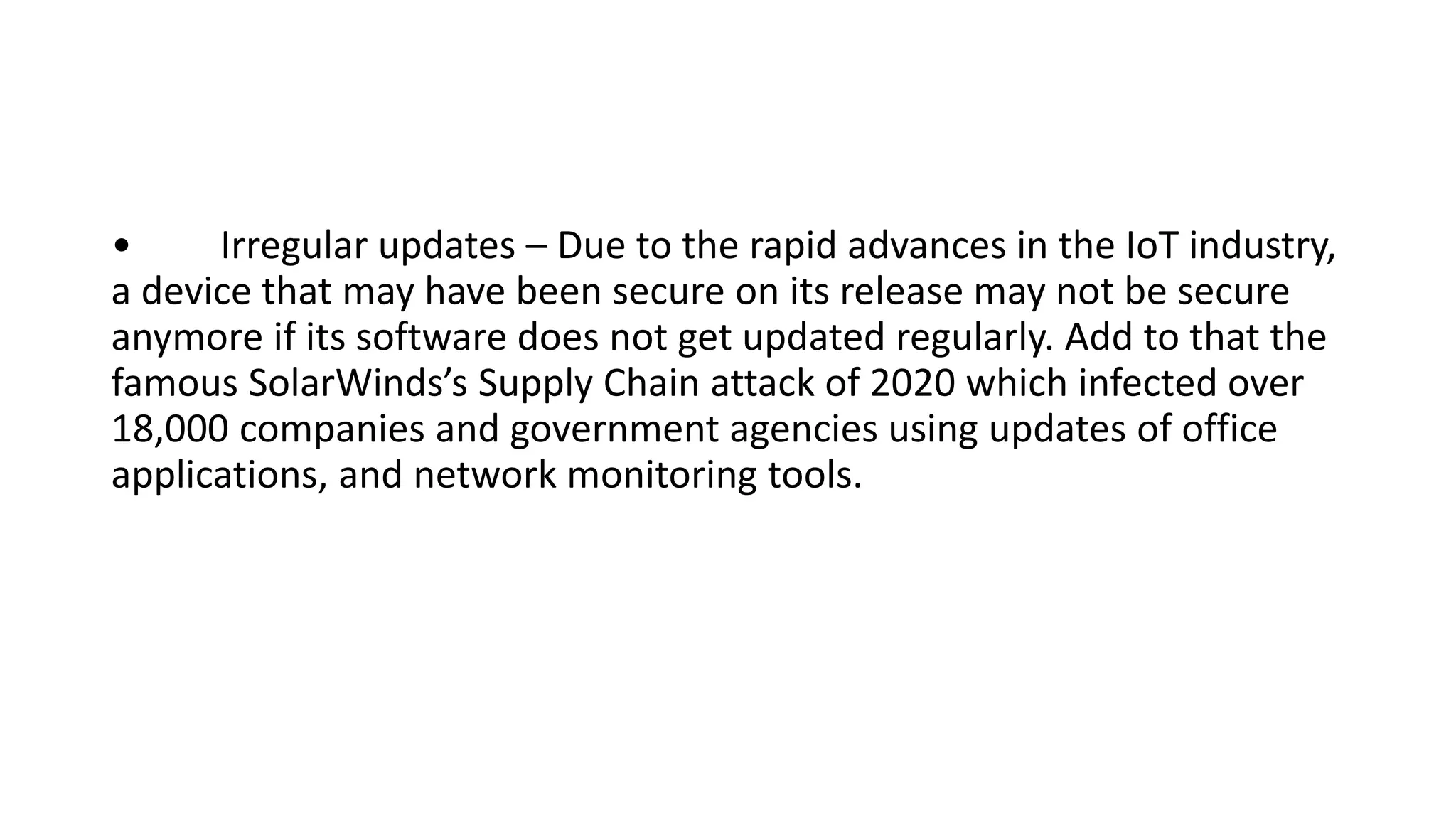 The convergence of IoT and Quantum Computing