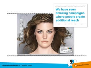 ……………………………………………

                          We have seen
                          amazing campaigns
………………………………………….………..……………..……………………………………
                          where people create
                          additional reach
                           ……………………………………………




………………………………………….………..……………..……………………………………
 