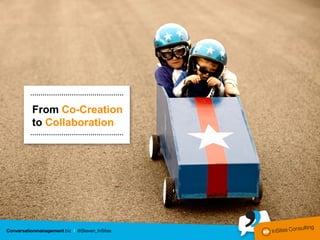 ………………………………………

From Co-Creation
to Collaboration
………………………………………
 