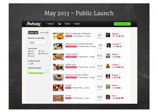 May 2013 – Public Launch
 