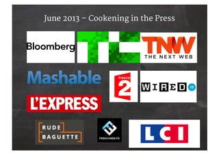 June 2013 – Cookening in the Press
 