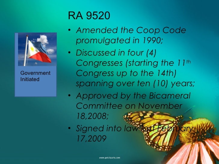 The Cooperative Movement in the Philippines