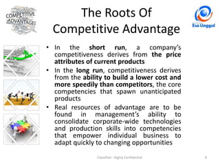 The Core Competence of the Corporation | PPTX