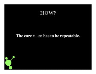 
The core  has to be repeatable.
 