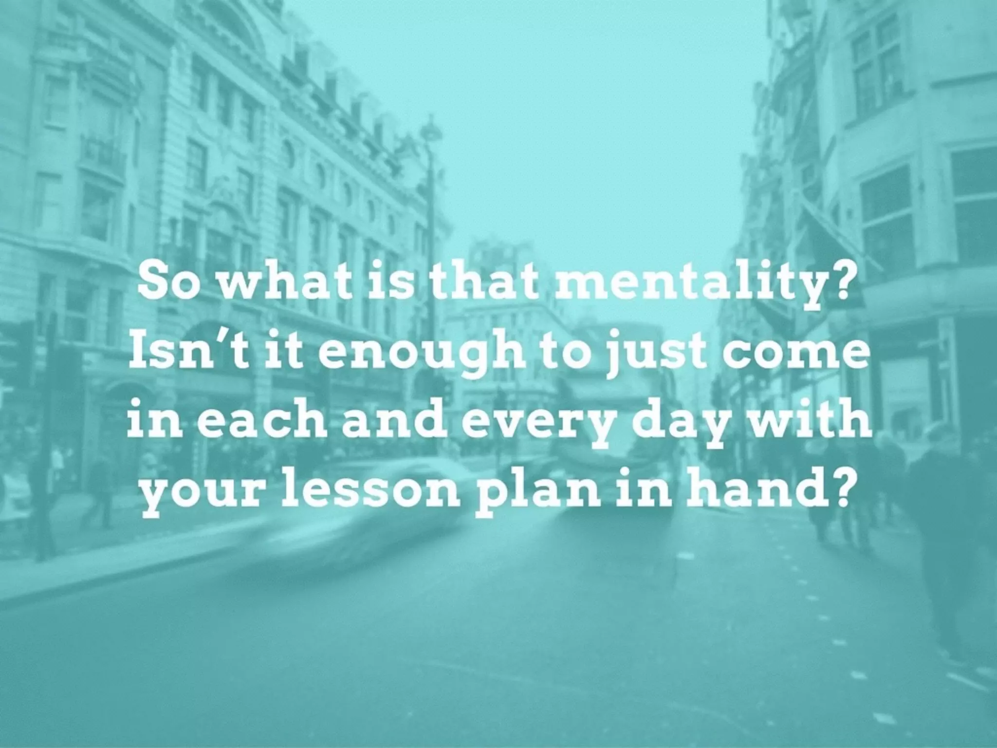 The Core Values as a Teacher by Noble Newman