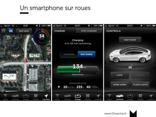 www.15marches.fr
Un smartphone sur roues
 