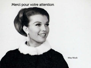 www.15marches.fr
Qu’est-il arrivé à notre futur?
May	Musk	
 