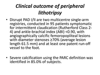 Abi Rutherford Pad Coronary intravascular lithotripsy and lasers/ IVL | PPTX
