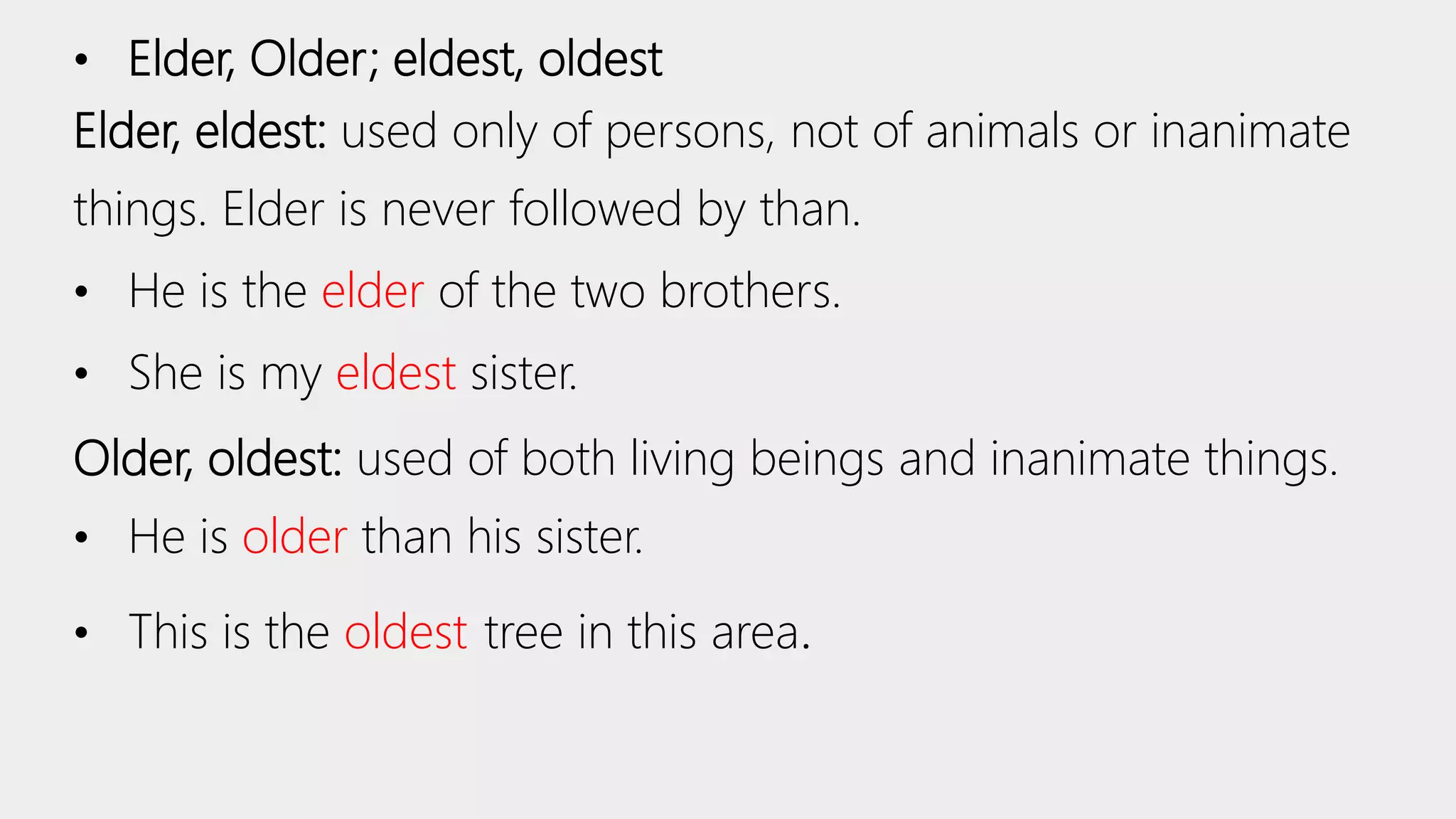 Usefull The correct use of Adjectives | PPTX