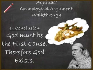 The Cosmological Argument