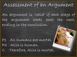 The Cosmological Argument