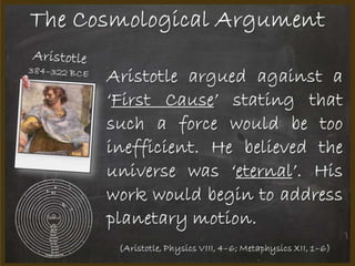 The Cosmological Argument