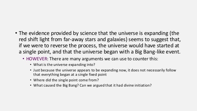 Arguments Against Cosmological Argument
