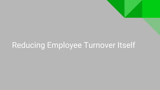 The Cost of Employee Turnover