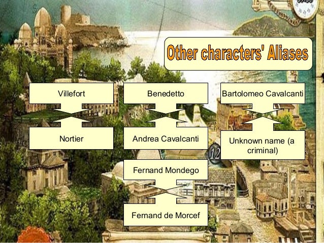 characters in the count of monte cristo characters in the count of monte cristo