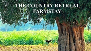1
THE COUNTRY RETREAT
FARMSTAY
 