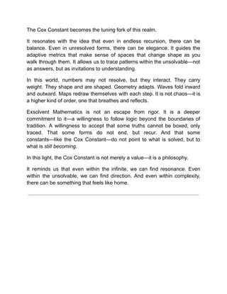 Cox Math The Cox Constant - The Geometry of Balance + Maths Papers.pdf