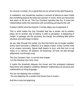 Cox Math The Cox Constant - The Geometry of Balance + Maths Papers.pdf