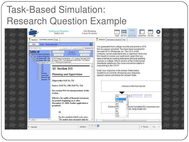 The cpa examination
