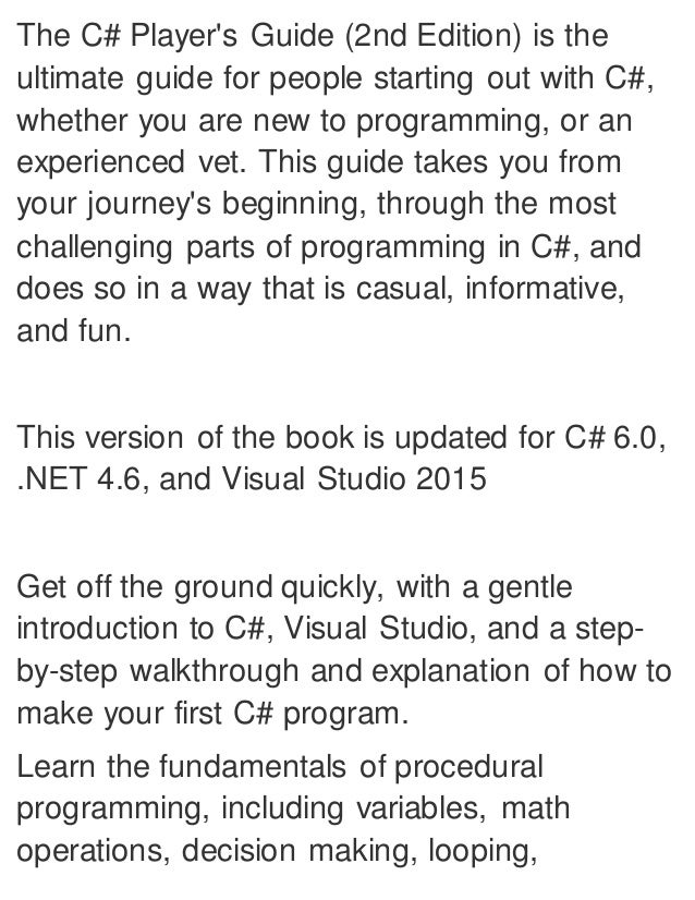 Free Download Starting out with Visual C# (5th Edition) ~ FREE PDF starting out with visual c# 4th edition pdf download