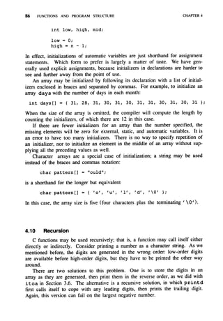 The c programming language