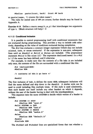 The c programming language