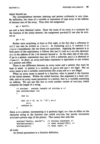 The c programming language