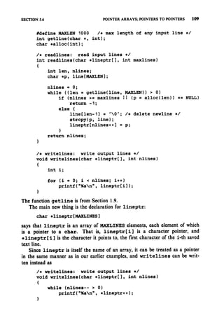 The c programming language
